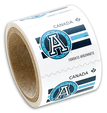 Toronto Argonauts - Coil of 50 stamps