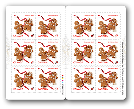 Booklet of 12 stamps 