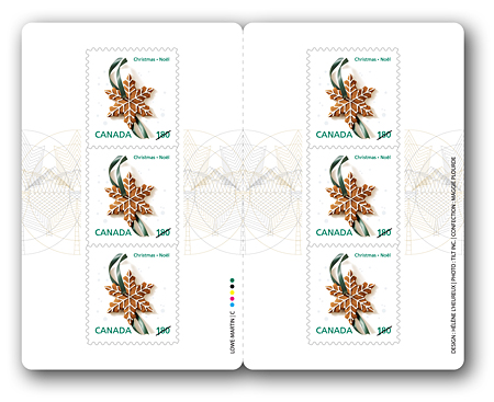 carnet de 6 timbres
