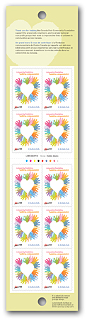 Booklet of 10 stamps
