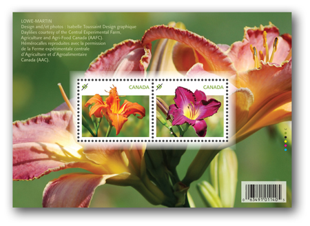 Souvenir sheet of 2 stamps