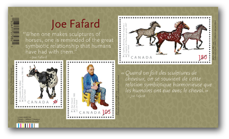 Souvenir sheet of 3 stamps