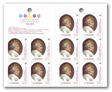 Booklet of 10 stamps