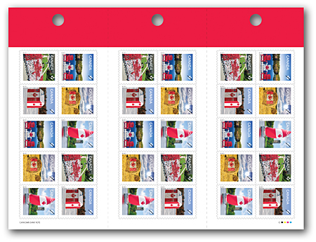 carnet de 30 timbres