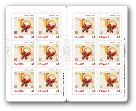 carnet de 12 timbres
