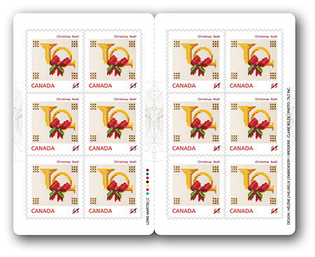 Booklet of 12 stamps