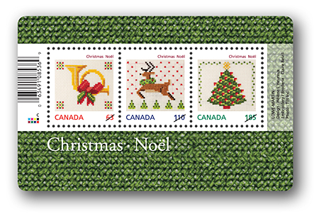 Souvenir sheet of 3 stamps