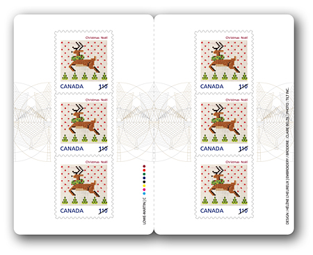 carnet de 6 timbres