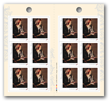 Booklet of 12 stamps