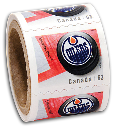 Coil of 50 stamps