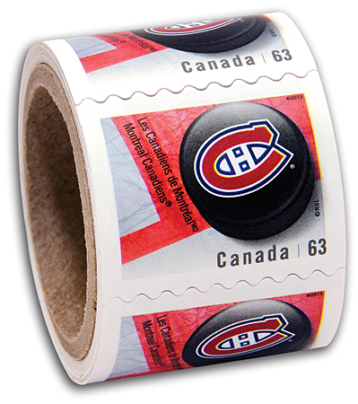 Coil of 50 stamps