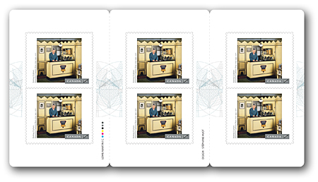 Booklet of 6 stamps