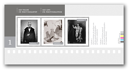 Souvenir sheet of 3 stamps