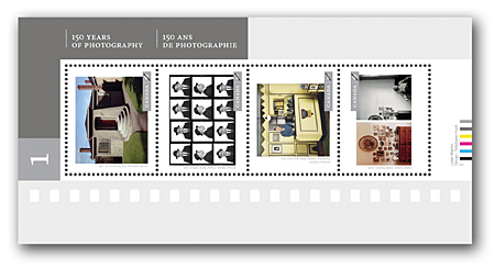 Souvenir sheet of 4 stamps