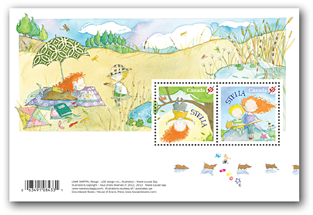 bloc-feuillet de 2 timbres