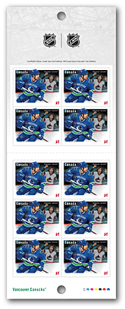 Vancouver Canucks | Booklet of 10 stamps