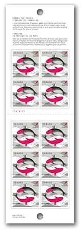 Booklet of 10 Stamps