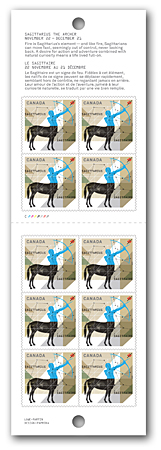 carnet de 10 timbres