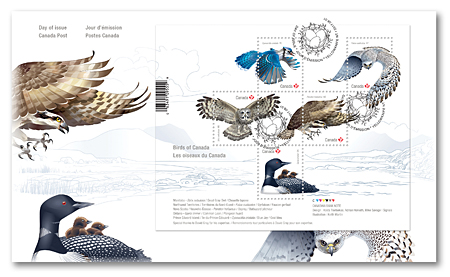 birdsOfCanada_2017_souvenirSheet_OFDC