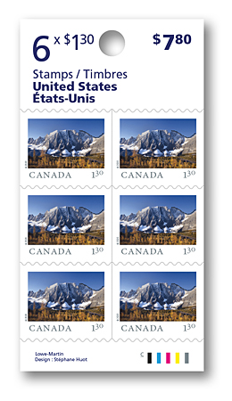Carnet de 6 timbres:États-Unis - Terre de nos aïeux