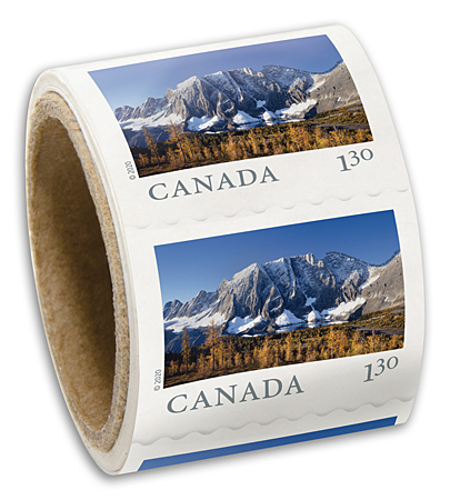 Rouleau de 50 timbres : États-Unis - Terre de nos aïeux