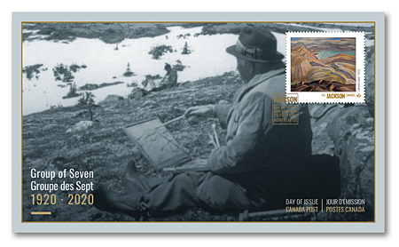 Official First Day Covers – A.Y. Jackson - Group of Seven 1920-2020