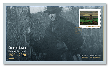 Official First Day Covers – J.E.H. MacDonald - Group of Seven 1920-2020