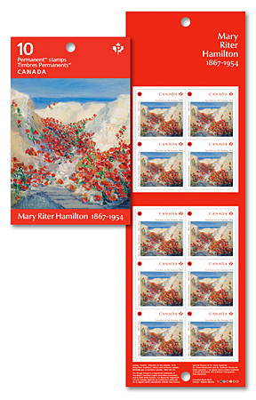 Carnet de 10 timbres - Mary Riter Hamilton