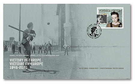 Official First Day Cover – Veronica Foster - Victory in Europe 1945-2020