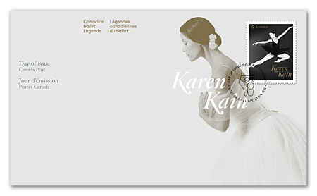 Official First Day Cover – Karen Kain