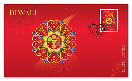 Official First Day Cover - Diwali