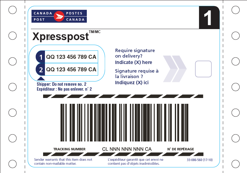 check tracking number canada post