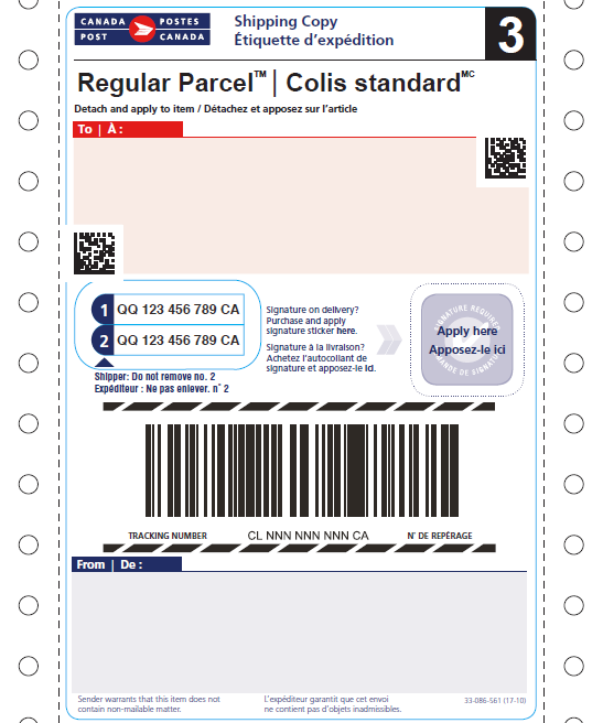 Canada Post Shipping Upgrade for Canadian Clients