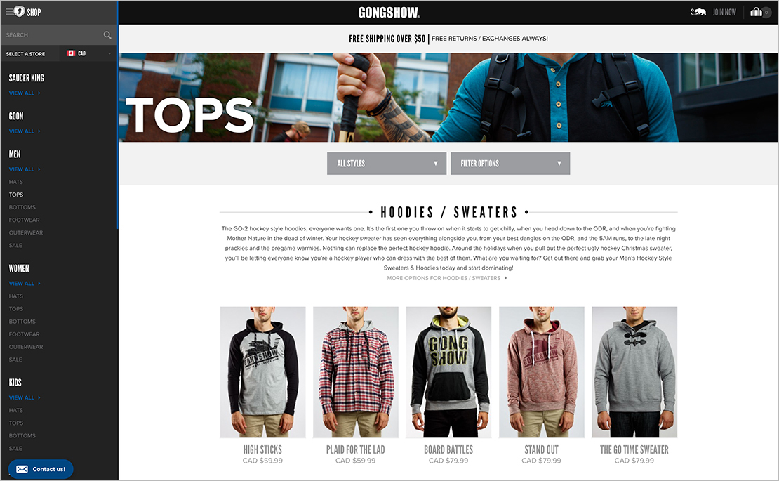 Video Canadian online retailer Gongshow Gear Business Matters