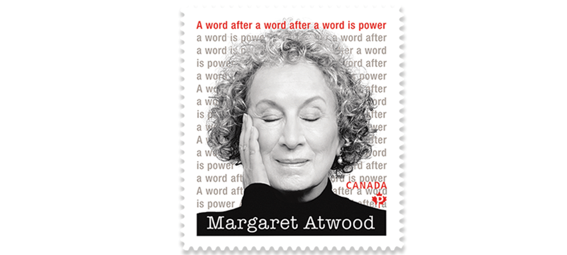 Un timbre en hommage à Margaret Atwood