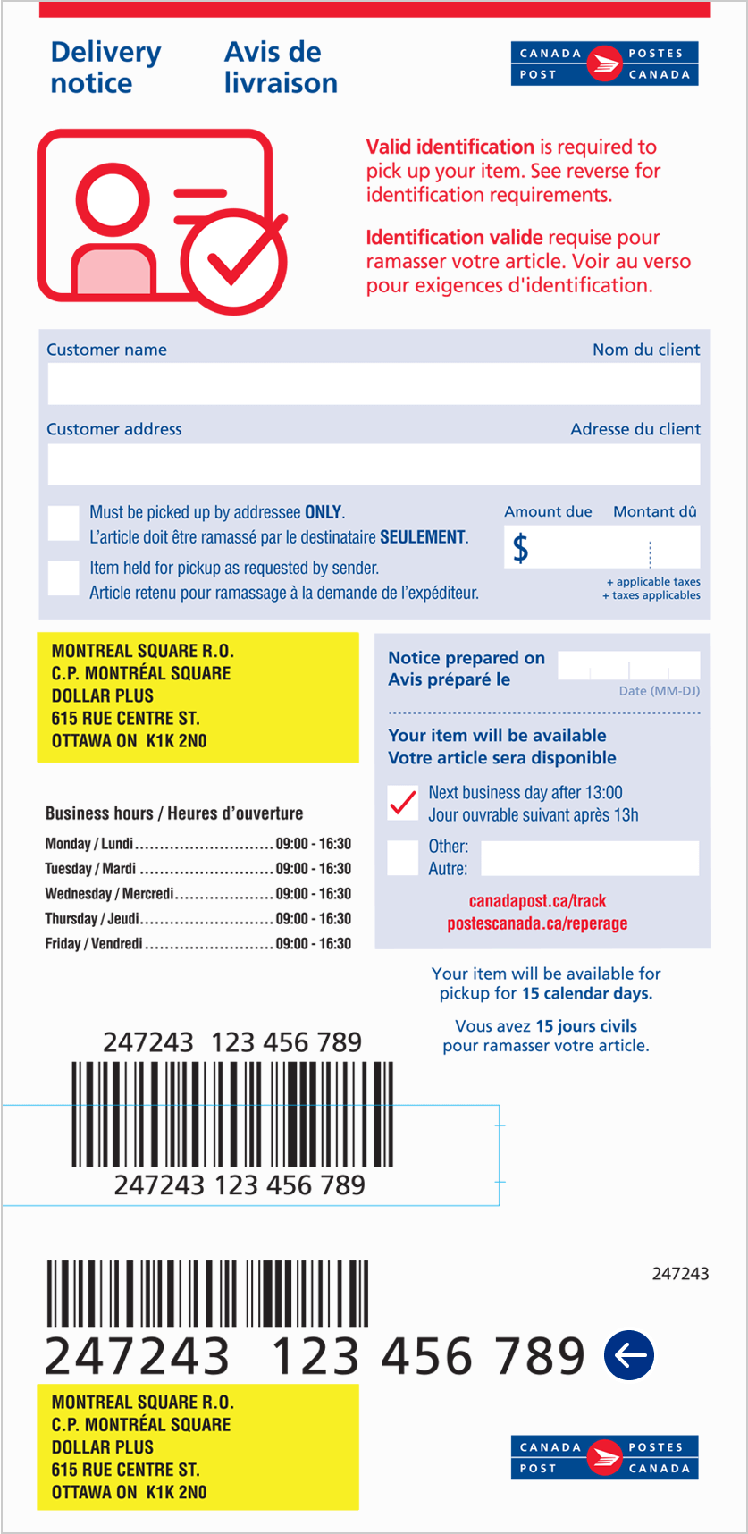 Tracking - How to use Track | Canada Post