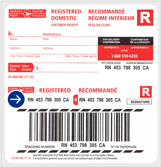 Tracking - Where to find your tracking number | Canada Post