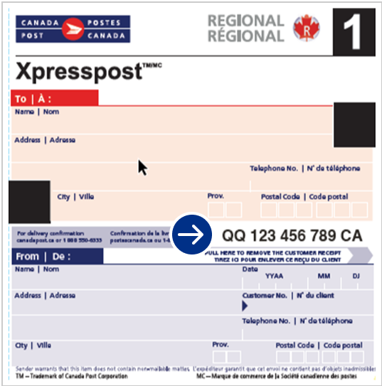 Tracking - Where to find your tracking number | Canada Post