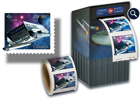 Collectible Star Trek items for Starfleet fans. | Canada Post