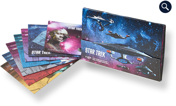スタートレック　切手その4　Star Trek postage stamp Captain James T. Kirk - Star Trek - Canada Postage Stamp
