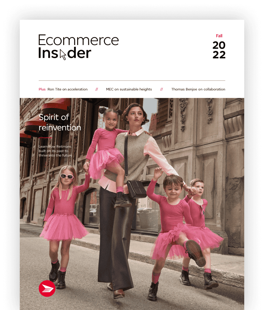 The cover of the fall 2022 edition of Ecommerce Insider magazine.