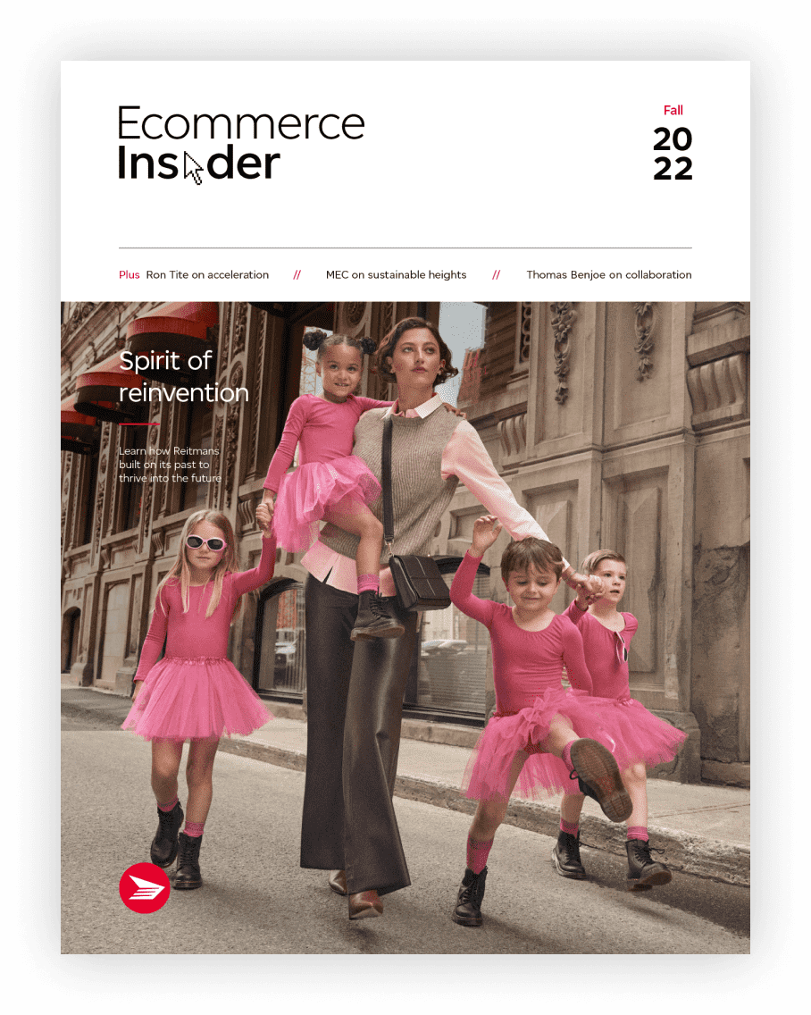 The cover of the fall 2022 edition of Ecommerce Insider magazine.