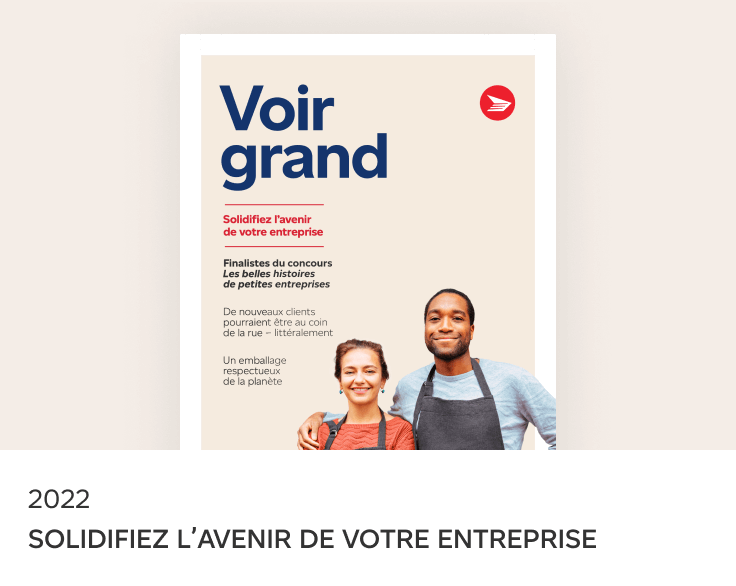 Le numéro « Solidifiez l'avenir de votre entreprise » de 2022 du magazine « Voir grand »