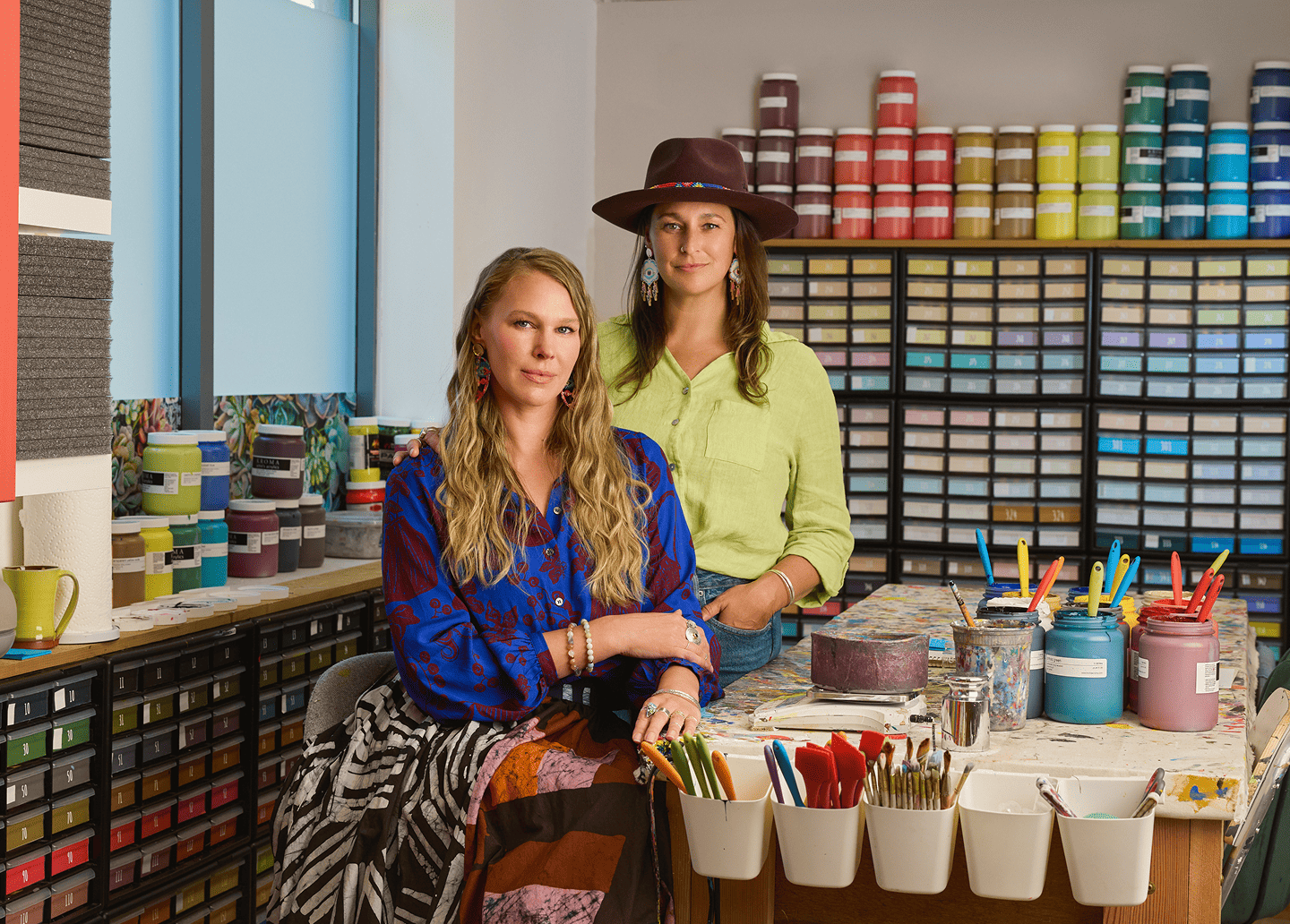 Jess Devenport et Lyssa Kayra, fondatrices de Paintillio