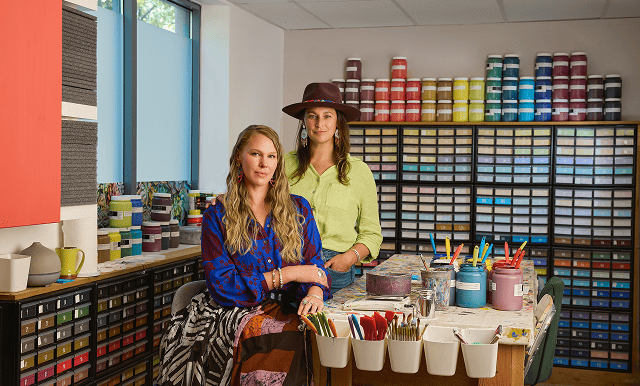 Jess Devenport et Lyssa Kayra, fondatrices de Paintillio