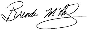 Brenda McAuley signature