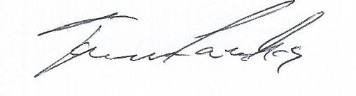 François Paradis signature