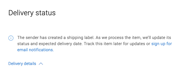 Learn what Track tool results mean | Canada Post