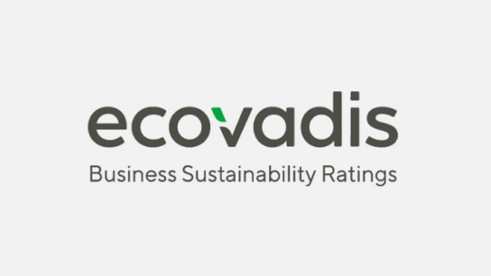 EcoVadis Business Sustainability Ratings logo.