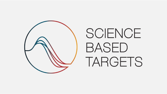 Science Based Targets logo.